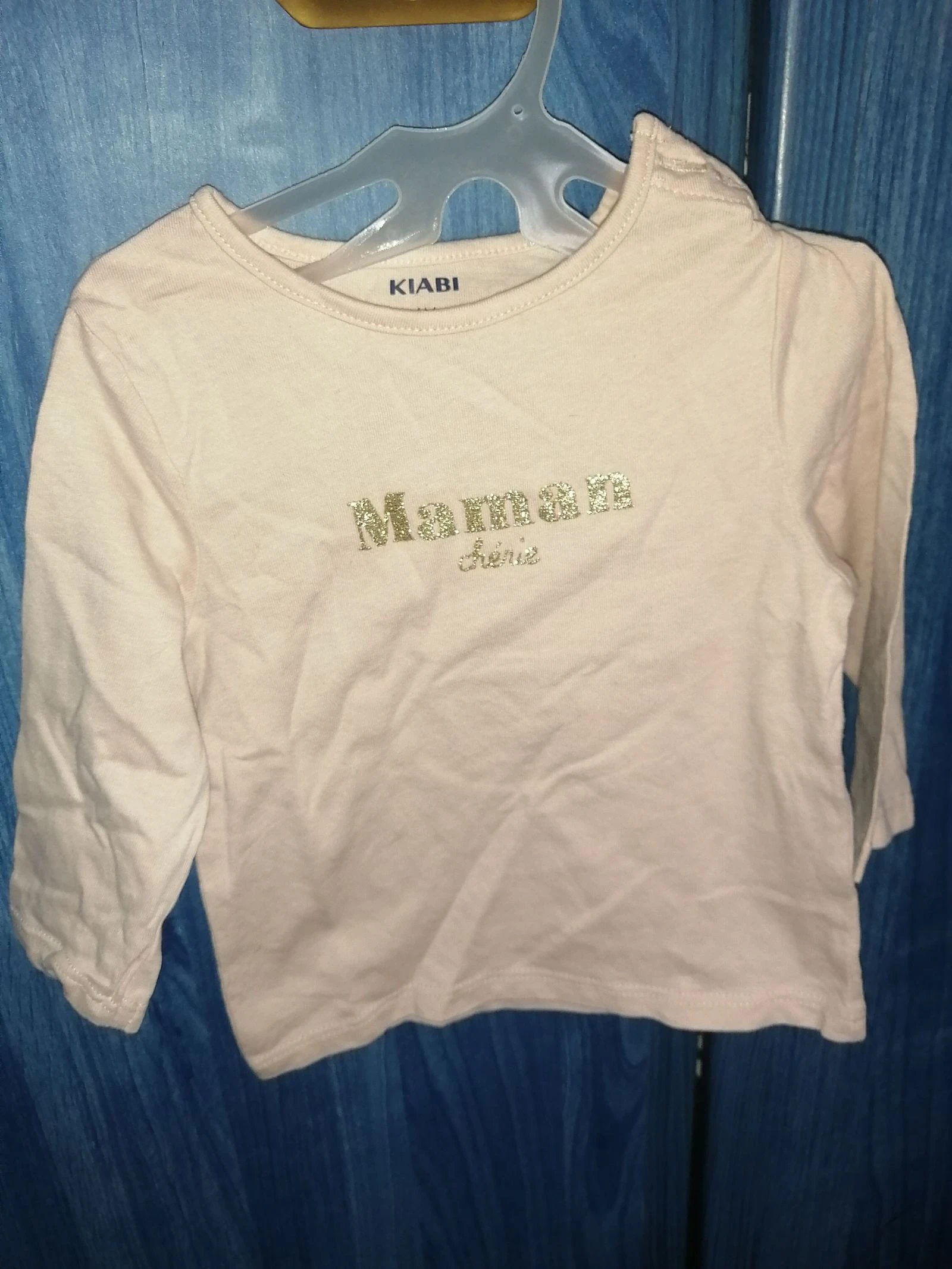 Lot 3 tee shirt manches longues 6 mois 